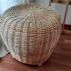 PUFF "JACINTO" MIMBRE NATURAL