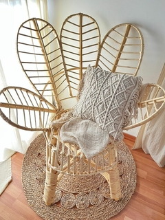 SILLON FLOWER MIMBRE en internet