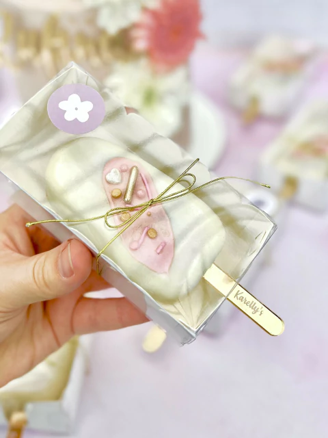 12 Palitos de helado PERSONALIZADOS Ac. ESPEJO - comprar online