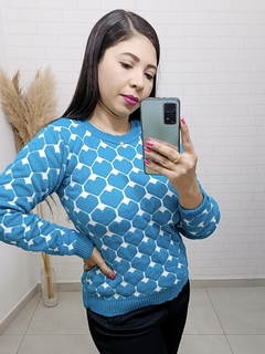 Blusa Tricô Coração - comprar online