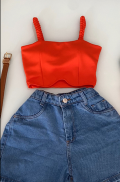 Short Jeans Retrô Chic - Lune Store