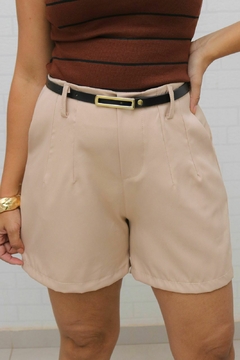 Short Alfaitaria com cinto - comprar online