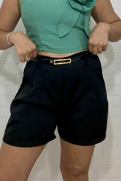 Imagem do Short Alfaitaria com cinto