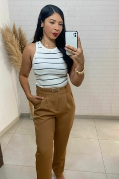 Calça Alfaiataria com Cinto - loja online
