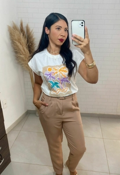 Calça Alfaiataria com Cinto - comprar online