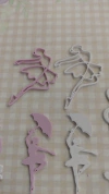 Kit de Apliques Balé/Ballet - comprar online