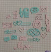 Kit de apliques LOVE - comprar online
