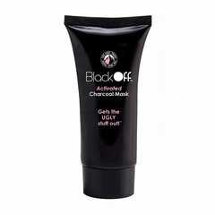 Máscara de limpeza facial BlackOff, ideal para remover cravos e espinhas, com 82 ml de produto.