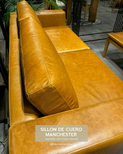 SILLON MANCHESTER CON PATAS DE ALUMINIO - Kalume Interiores