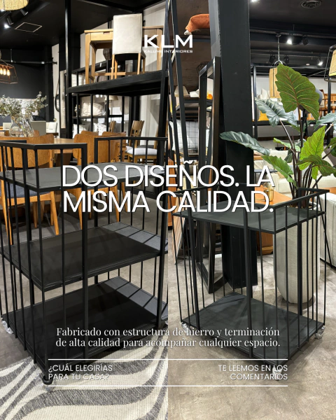 BAR CIRCUS: con y sin estante