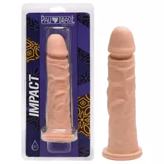 Prótese Maciça 15x4cm Pênis Natural Macio - comprar online
