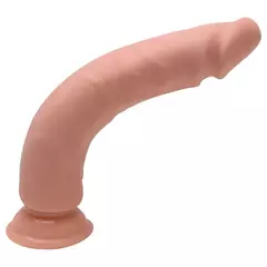 Pênis Vertebrado Extra Grande 25cm x 4,2cm Prótese com Ventosa - loja online