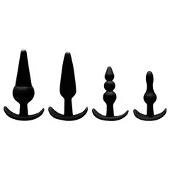 Kit Com 4 Plugs Dilatadores Anais Em Silicone - comprar online