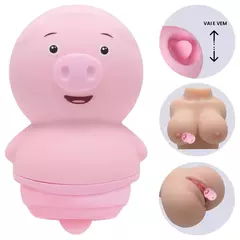 PORQUINHO ESTIMULADOR DE CLITÓRIS C/ LÍNGUA E 2 MODOS DE VIBRAÇÃO - comprar online