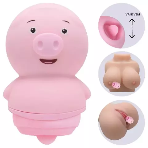 PORQUINHO ESTIMULADOR DE CLITÓRIS C/ LÍNGUA E 2 MODOS DE VIBRAÇÃO - comprar online
