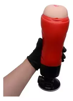 Mastubador Lanterna Ânus Vibrador Multivelocidade em Cyber Skin