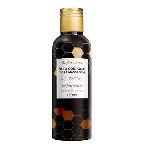 Óleo Corporal Para Massagem Mel Exótico 120ml - comprar online