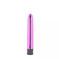 Vibrador Personal Metalizado Multivelocidade 17cm na internet