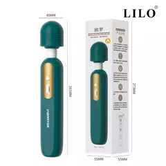 VIBRADOR SUPER POTENTE VARINHA MÁGICA 18 MODOS DE VIBRAÇÃO RECARREGÁVEL USB na internet