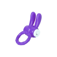 ANEL PENIANO VIBRATÓRIO VIBRATING RING RABBIT COM ESTIMULADOR DE CLITÓRIS na internet