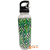 Botellas Deportiva 750 Ml Con Tapa + Mosqueton - Hojas