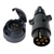Conector Para Trailer Plástico 7 Vias Macho - Hembra
