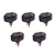 Llave Tecla Un Punto Led Amarillo - On/off 30a, 12v X 5 Unidades