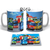 Taza Plástica Tayo, El Pequeño Autobus