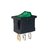 Llave Tecla Mini 12v Verde - 3 Patas X 5 Unidades en internet