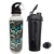 Vaso Shaker Gym 600ml + Botella Plástica 750ml con mosquetón