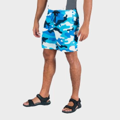 BERMUDA RINGO CAMO CYAN/MARINO XL