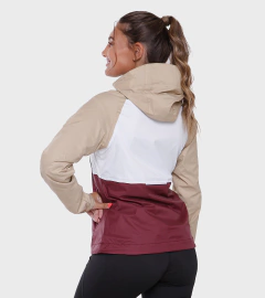 ROMPEVIENTO LUA BORDO BURGUNDY M - comprar online