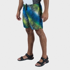 BERMUDA RINGO PRINT DOTS COBALTO/LIMA M