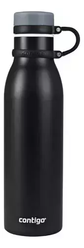 BOTELLA TÉRMICA CONTIGO MATTERHORN 591ML MATE BLACK en internet