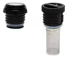 TERMO LHOTSE BASECAMP 1L WHITE/ORANGE C/FILTRO en internet