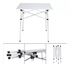MESA PLEGABLE DEALUMINIO PARA CAMPING MPALU70 - tienda online