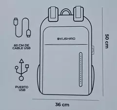MOCHILA C/PUERTO - Latitud Sur