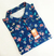 Camisa gola polo Estampada Azul - comprar online