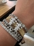 Pulseira Malha De Aço Tamanho UN Prata 925