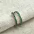 Piercing Fake Dois Aros Cravejado Prata 925 - comprar online