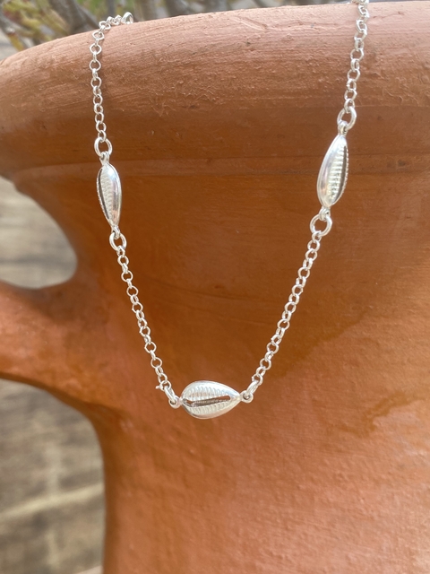 Tornozeleira Buzio Prata 925