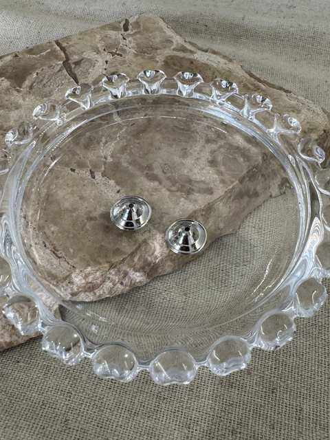 Tarraxa Sutiã Par Prata 925