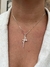 Pingente Cruz Fé Unissex Prata 925 - comprar online