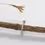 Piercing Conche Triangulo Cravejado Prata 925