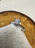 Anel Solitário Moissanite 5mm Prata 925