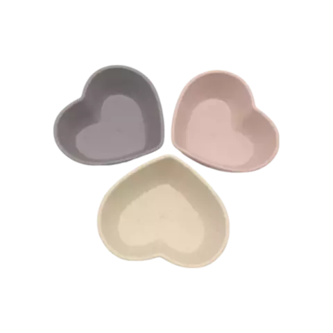 519872 - BOWL CORAÇAO DE BAMBU E PP LINES SORTIDO 8X7X2,5CM 2378