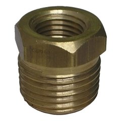 512575 - UNIAO LATAO 1/2 NPT EXT X 1/4 NPT INT - BUCHA DE REDUCAO