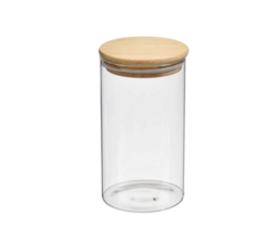 519944 - POTE VIDRO BORO ORIGINAL GLASS C/TAMPA BAMBU 650ML 8161 - comprar online
