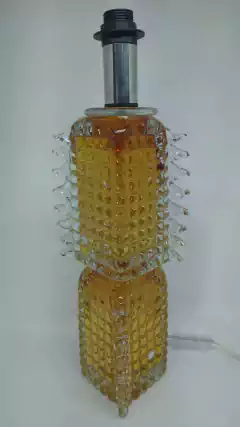 BASE DE CRISTAL BOSTON "M" S/ CUPULA AMBAR