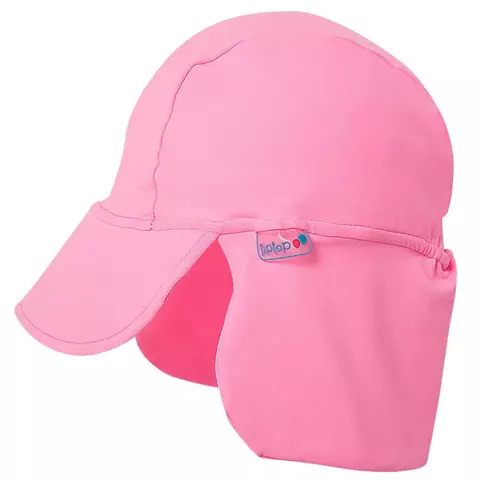 Boné Praia Infantil Proteção UV Rosa Flúor Tip Top